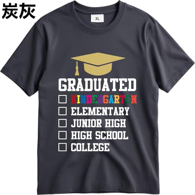 Adult For her Oneck tshirt Cotton Graduated Kindergarten EleUnisextary Junior High High School College Classic Unisex Teeshirt