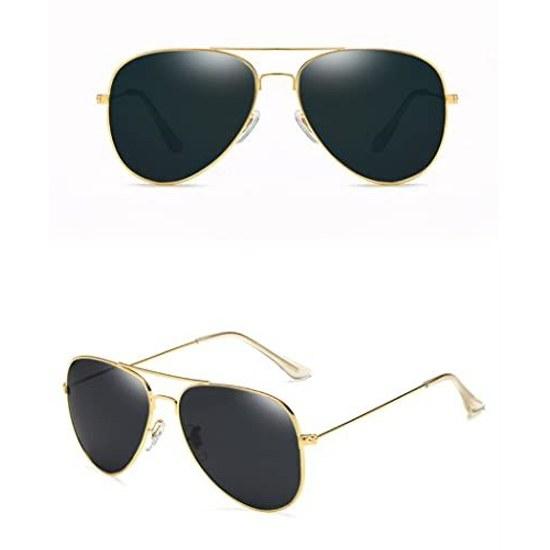 AcMeer Sunglasses Mens Polarized Womens Teardrop Aviator Lens UV Cut Stylish Retro Glasses Sports Fishing Driving Bike Golf Unisex