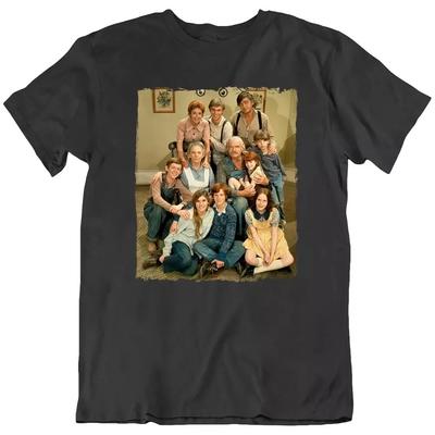 The Waltons film cinema film Tv Serie Familiare Anni '70 Retro T Shirt Maglietta Regalo Nuovo