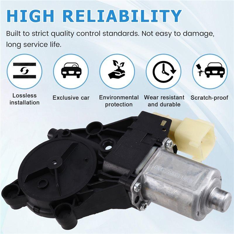 DK495958XB Front Left Window Adjusting Motor Power Window Lifter Motor For Ford Fiesta 2009-2013