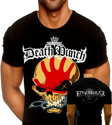 Unisex tričko Five Finger Death Punch Dtg Printed Tričko