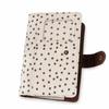 Polka Dot Print A7 Binder Notebook Snap Button Closure DIY Planner Book Diary Book Students