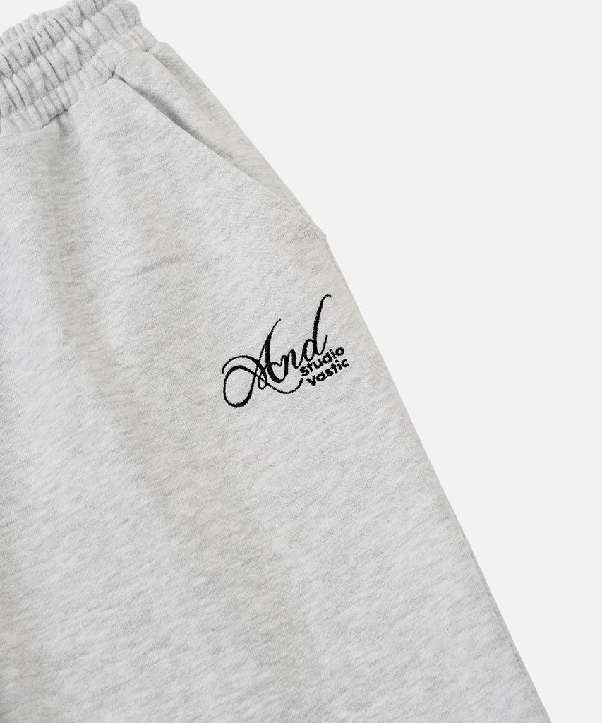 VASTIC And Set-Up Sweatpants_White Melange