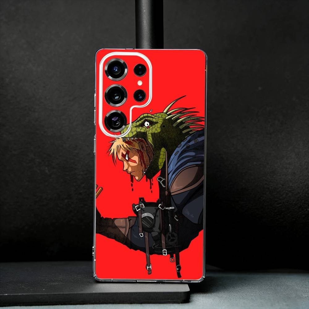 D-Dorohedoro-es Phone Case For Samsung S25,S24,S21,S22,S23,S30,Ultra,S20,Plus,Fe,Note,10,9,5G Transparent Cover
