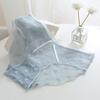 Nahtlose Spitzen-Netz-Shorts für Damen, mittelhoher Bund - Antibakteriell, Atmungsaktiv, Ultraleicht, Dreiecksform