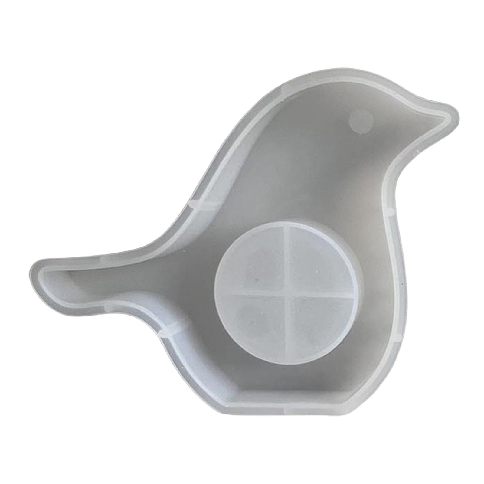 

Форма для настольного украшения Гибкая силиконовая форма для миниатюрного украшения в форме часов Гипсовые формы Принадлежности для изготовления ювелирных изделий T2