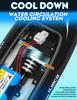 HJ808 High-Speed 2.4G Remote Control Speedboat with Lights, 25KM/h Racing Water Toy.