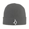 New Volcom Logo Warm Knitted Cap Fashion Bonnet Hat Autumn Winter Outdoor Beanies Hats For Unisex Adult