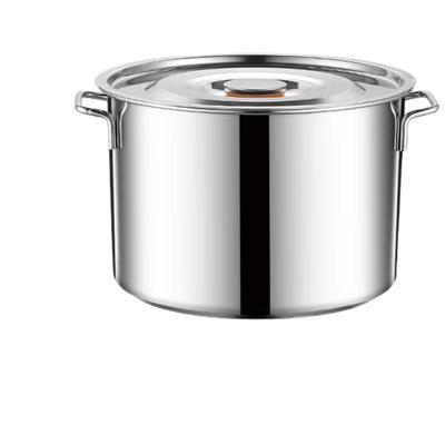 Large Capacity Stainless Steel Stock Pot with Lid