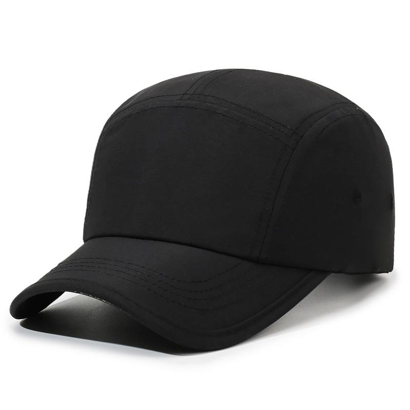 Summer Men's Quick-Drying Breathable Solid Color Baseball Cap Outdoor Sunscreen Cap