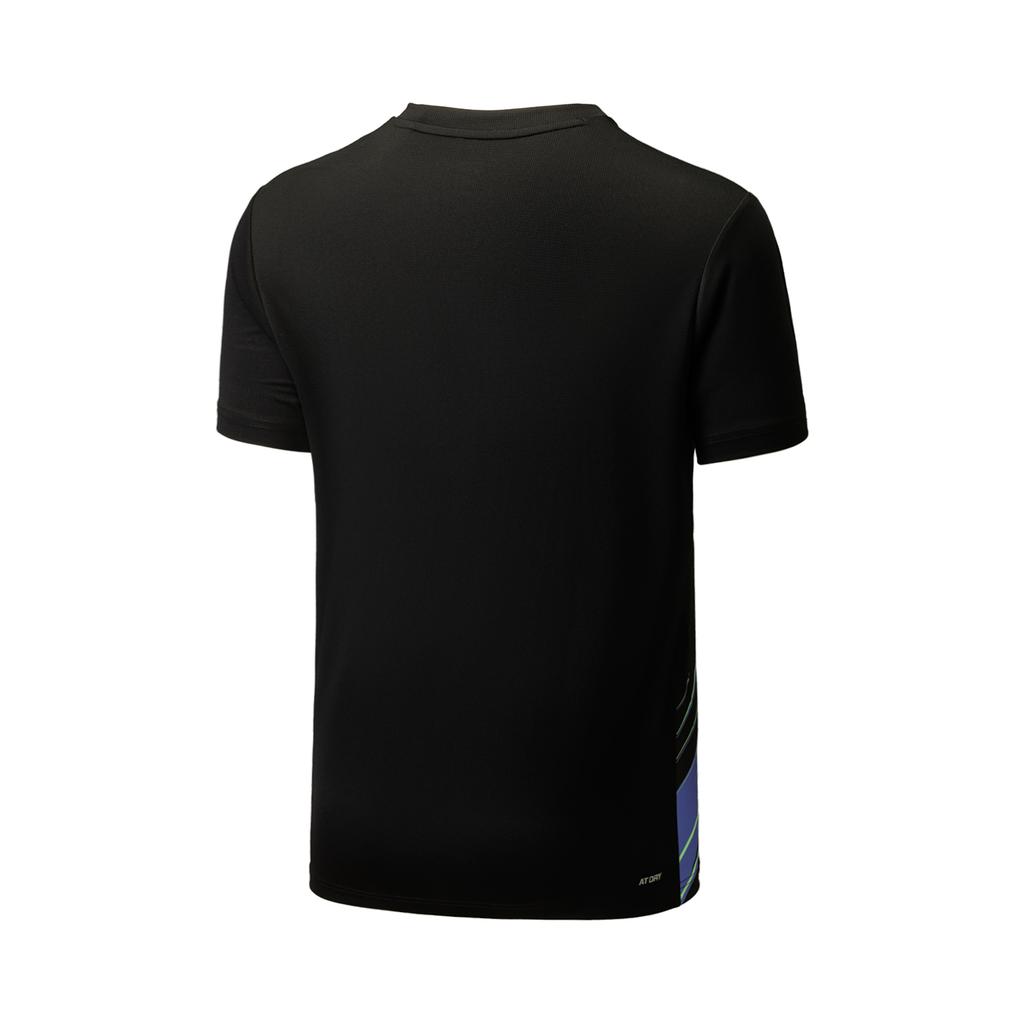 Li Ning Badminton Jersey Set Unisex Black AATU025-1