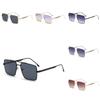 Fashion Stylish Metal Large Frame Sunglasses Square Outdoor Protection Sun