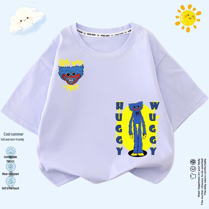 Girls' Summer T-shirt with Smiling Animals - Poppy's Playtime 7