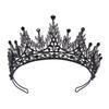 Luxurious Hair Hoop Girl Birthday Party Elegant Pageant Water Drop Crystal Girl Wedding Costume Headwear
