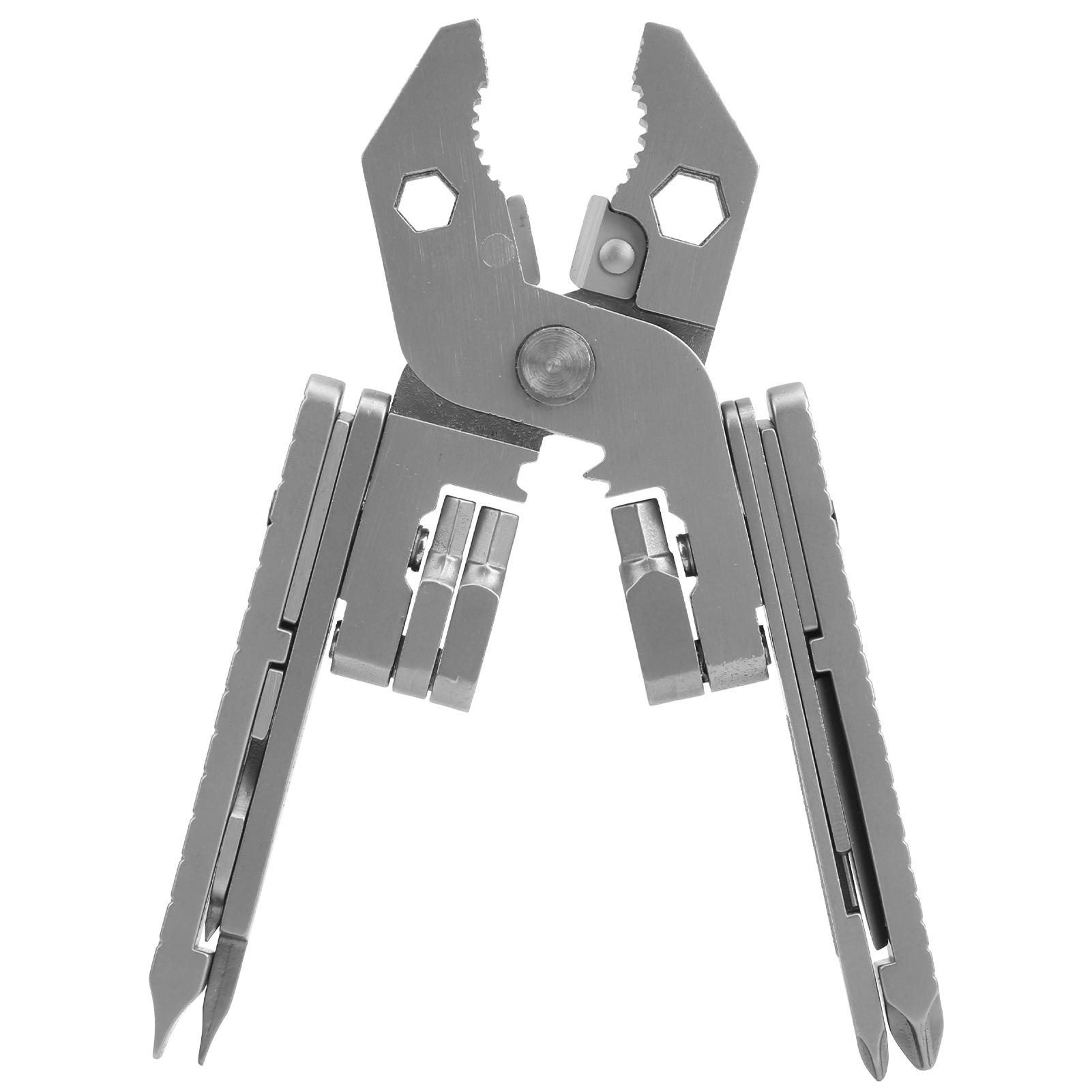 

Outdoor 25in1 MultiFunctional Pliers Kit Stainless Steel Multitool with Knife Wrench