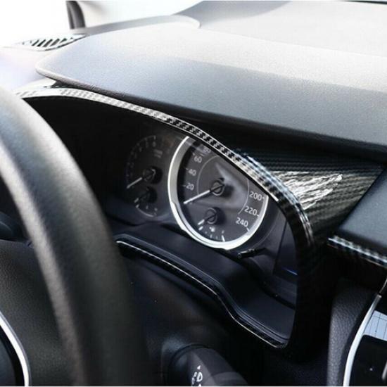 Carbon Fiber Inner Dashboard Panel Frame Trim For Toyota Corolla -2024