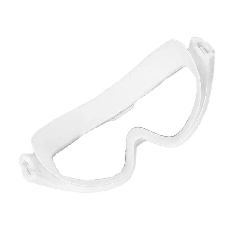Large Frame High Grade Swim Goggles Waterproof Fogproof HD Swimming Glasses for Men Women White