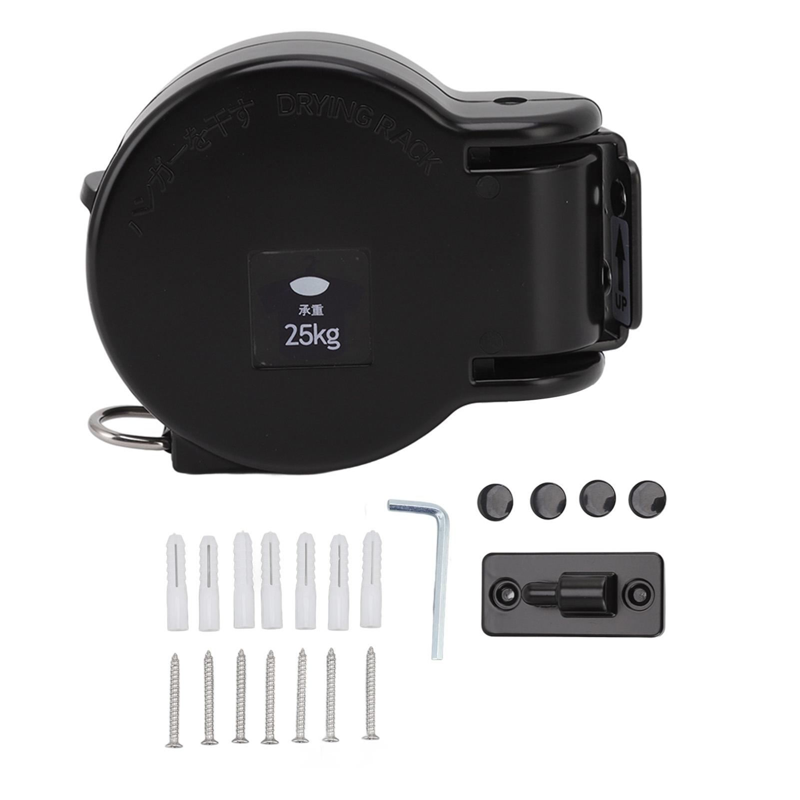 Внутренняя выдвижная бельевая веревка 4,2 м Сверхпрочная износостойкая нержавеющая Внутренняя бельевая веревка для балкона