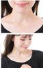 PLUSTER Coin Necklace for 13mm Single 18K Yellow 40cm Simple and Perfect for Gift Box Plaster Eligible Jewelry Women, Diamond, Stone, Gold, Chain,
