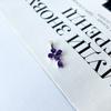 Silver Cross with Amethyst 1.46ct (2139126)