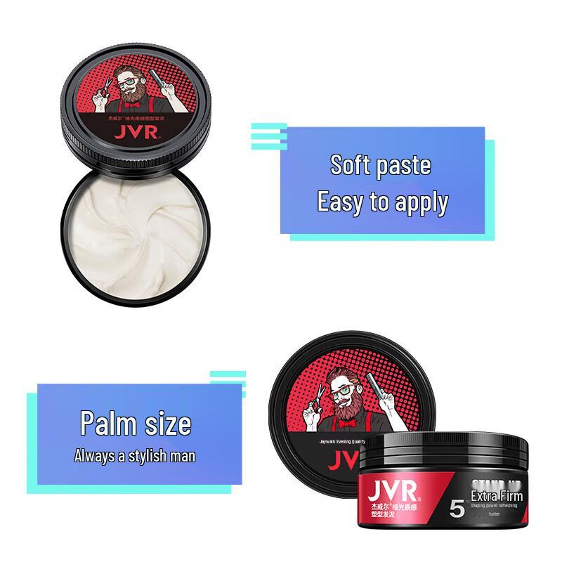 JVR Hair Styling Spray & Clay Set