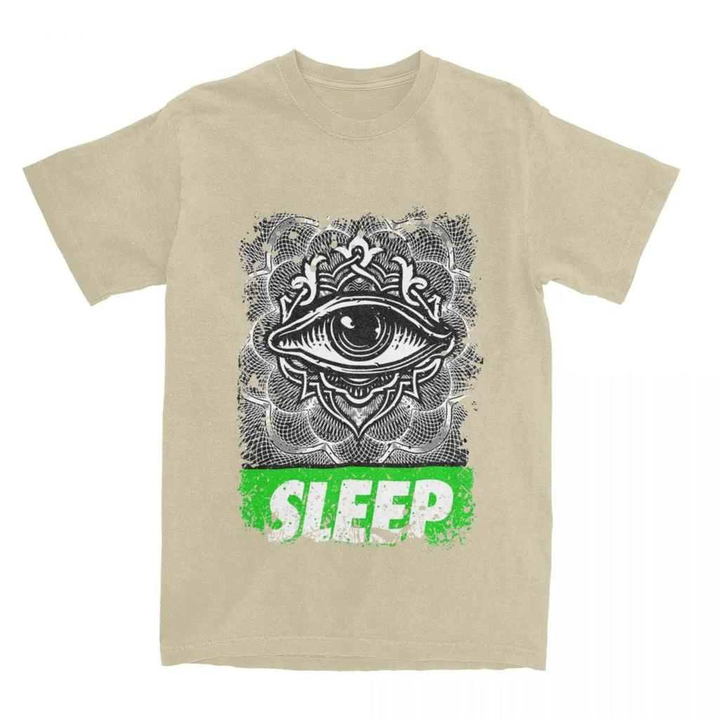 Men Women Sleep Band Shirt Apparel Stoner Doom Metal  Tops T-shirt Vintage Tees New Arrival