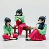 3PCS The Apothecary Diaries Maomao Articulated Action Figure Sitting Pose Collectible Doll Perfect Holiday Gift