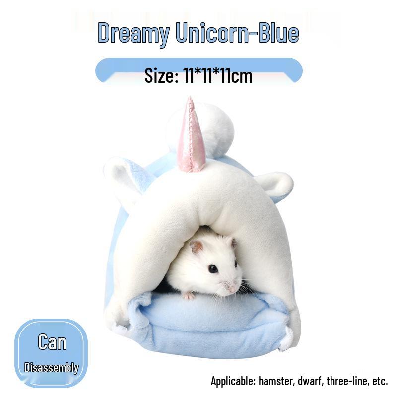 Winter Warm Cotton Nest for Small Pets: Hamsters, Chinchillas, Hedgehogs, Squirrels & Rabbits