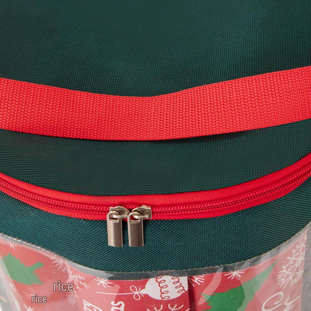 Cross-border Christmas Gift Roll Paper Storage Bag - Transparent PVC Dustproof Organizer