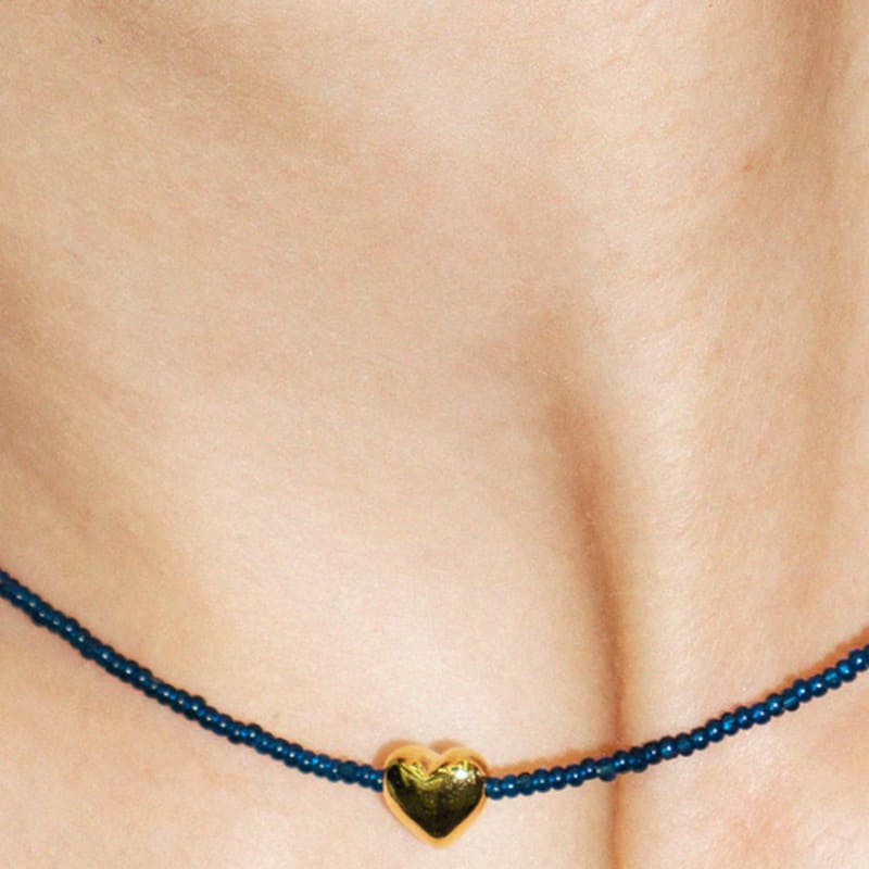 OURPIERRE ROMANTIC NECKLACE BLUE