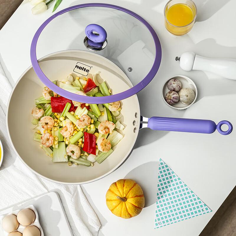 Hermander Violet Non-stick Wok