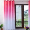 Living Room Bedroom Blackout Curtains Gradient Tulle Curtains Simple Window  Drape Valance 1PCS