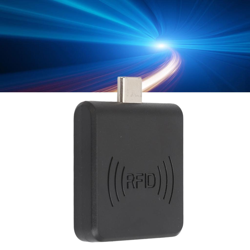 Čtečka RFID karet 13,56 MHz Typ C Čtečka IC karet Bezkontaktní čtečka karet pro mobilní telefony pro