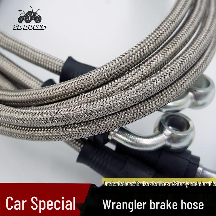 Wrangler Gladiator JT Pickup 2.5-4" Lift Extended Brake Lines & Steel Hoses