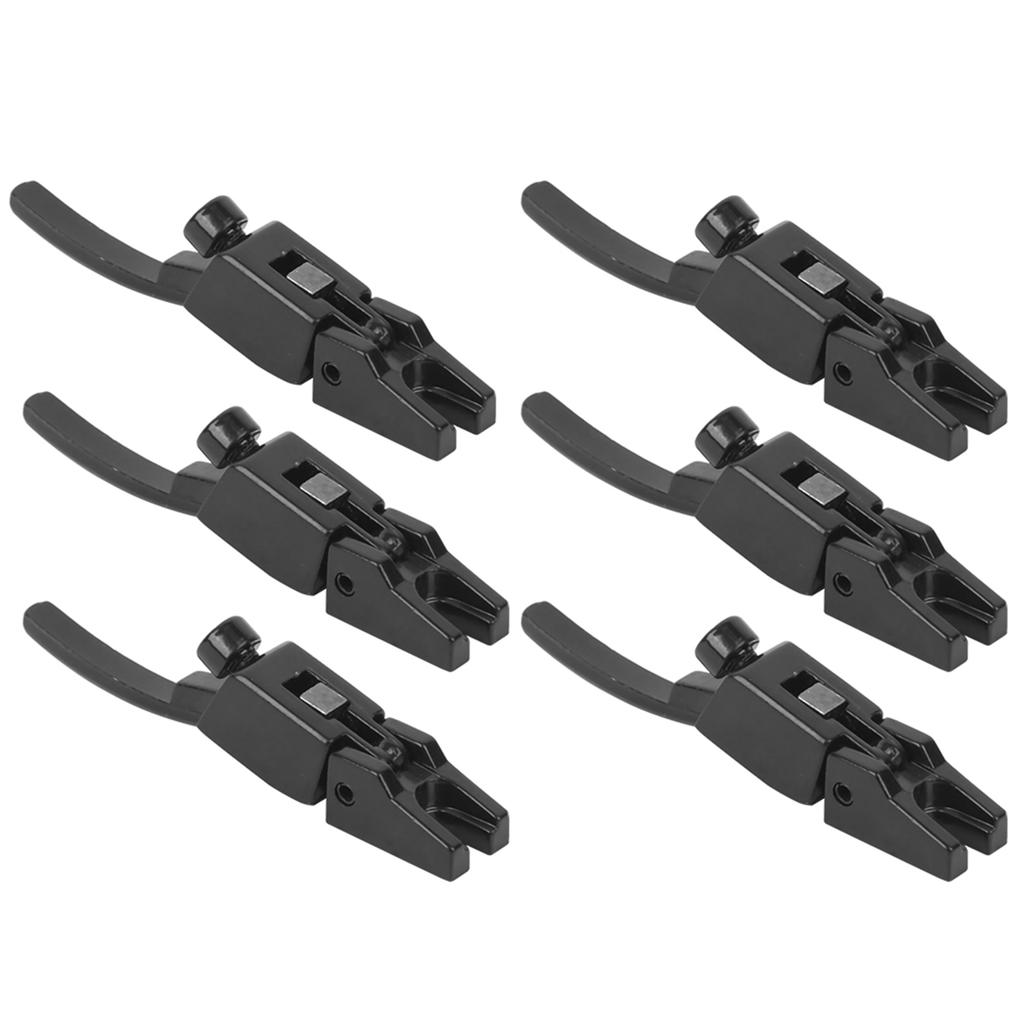 6Pcs Electric Guitar Bridge Saddle Tremolo String Lock Zinc Alloy Wrench Guitar Accessories
