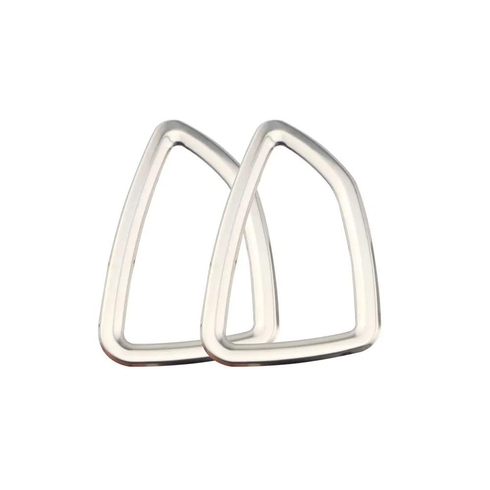 

Нержавеющая сталь Накладка на воздуховод на приборную панель автомобиля, декоративная рамка-наклейка для Hyundai Tucson 2015 2016 2017 2018 Аксессуары