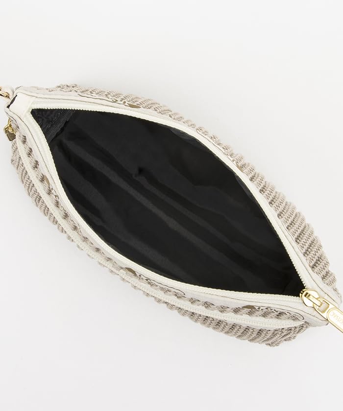 Official Shoulder Bag CHAIN CROCHET Beige Crochet [LeSportsac] CLUTCH/1368 Women's