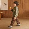 LUSON Boys' Fleece-Lined Corduroy Pants