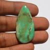 Chrysoprase Gemstone - Natural Chrysoprase Cabochon, Craft Supply, Jewelry Making, 25 Carats, Pear Shape, 41x20x4 MM