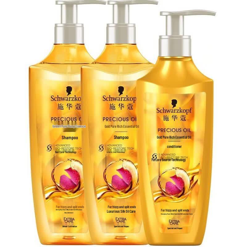Schwarzkopf Gold Radiant Oil Hair Care Set 1800ml
