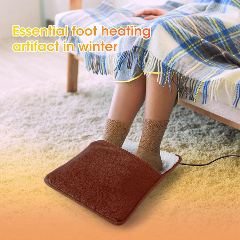 Fußwärmer USB Fußheizung Thermische Fußheizmatte Weiches Plüsch Warme Fußabdeckung Elektrische Heizung Fußwärmer Für Zuhause Schlafzimmer