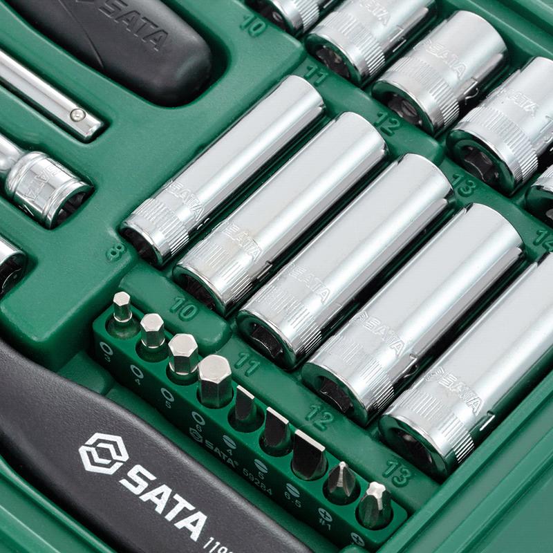 SATA 36-Piece Socket Ratchet Wrench Set