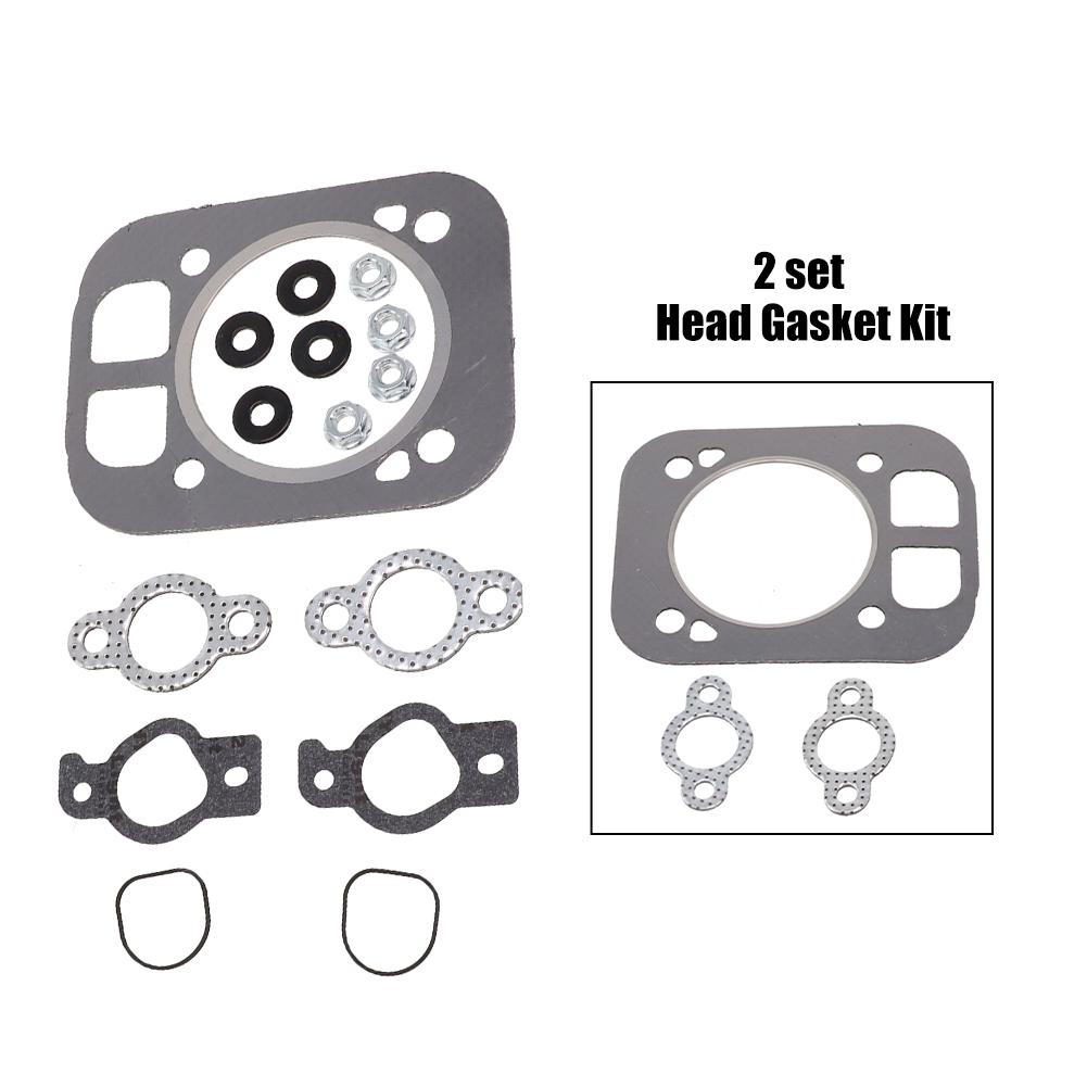 Engine Cylinder Head Gasket Kit 2 Set 24 841 03-S 24 841 04-S Lawn Mower Parts Parts For 24-841-04-S/24-041-03S