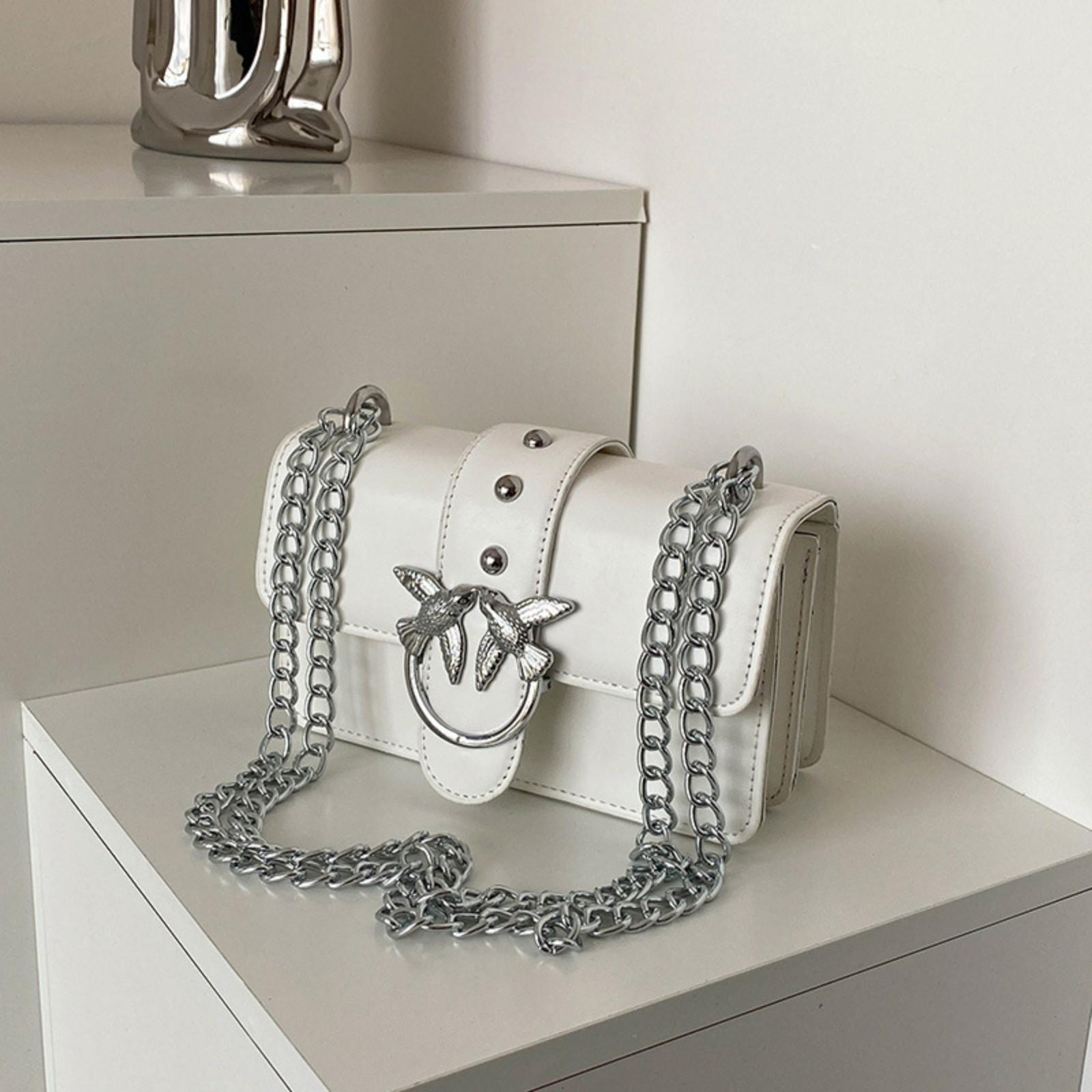 

Маленькая квадратная сумка, модная сумка через плечо One Size