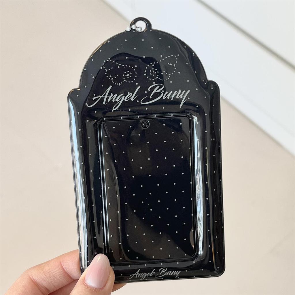 Inspired Angel Wings PVC Card Holder - 3-Inch Photo Display Keychain