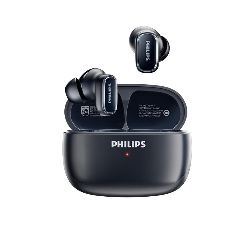Philips Echte kabellose Bluetooth-Kopfhörer mit Geräuschunterdrückung