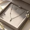 Star Ray Necklace for Women, Trendy Niche Design Daily Simple Personality Versatile Collarbone Chain, Temperament Versatile Pendant Necklace