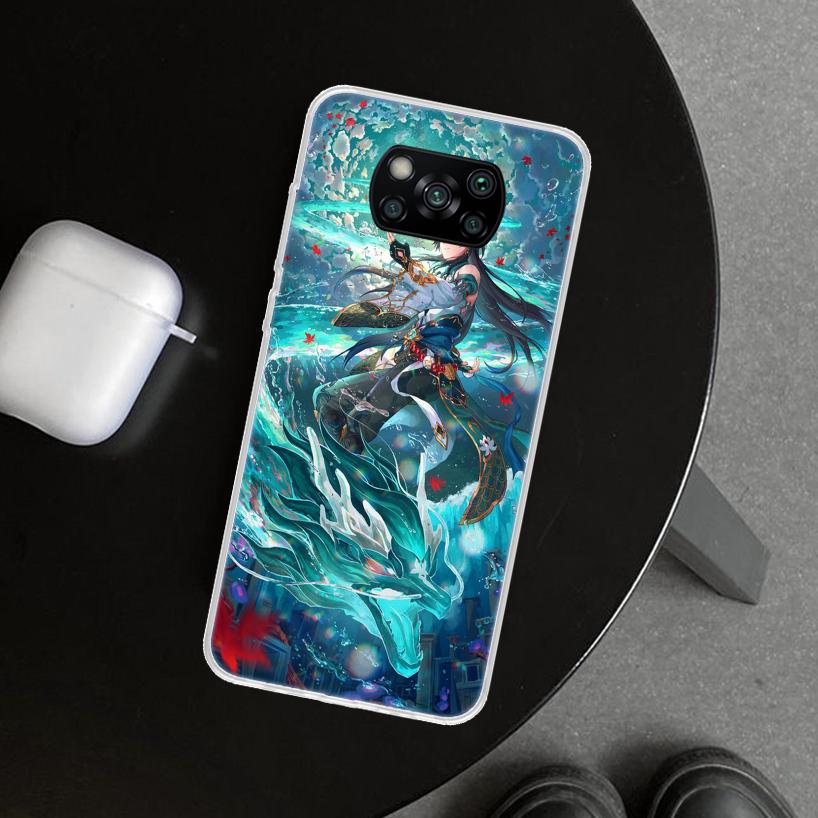 

Чехол для телефона Honkai Star Rail Дань Хэн для Xiaomi Poco X6 X5 X7 Pro F7 Ultra Redmi 15C 15 13C 13 12C 12 10C 10 10A 9C 9A 9T Redmi 9