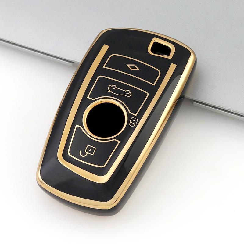 TPU Car Key Case For BMW 1 3 5 7 Series X1 X3 X4 X5 F10 F15 F16 F20 F30 F18 F25 M3 M4 E34 Key Cover Protector Auto Accessories
