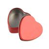 Silver/Red/Pink Heart Shape Tins Tinplate Jewelry Box Creative Heart Metal Box  Home